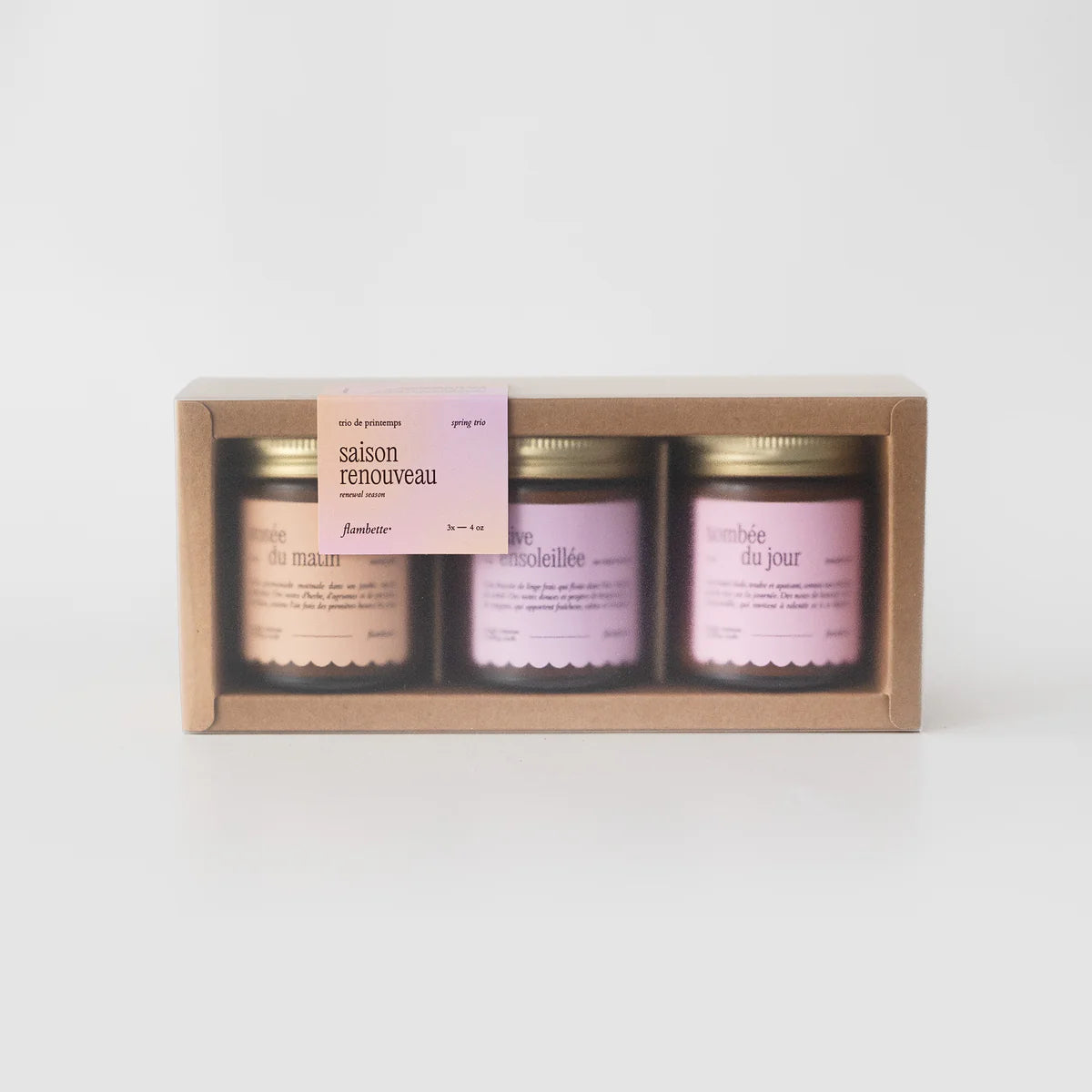 Bougies crépitantes - Flambette - boîte découverte