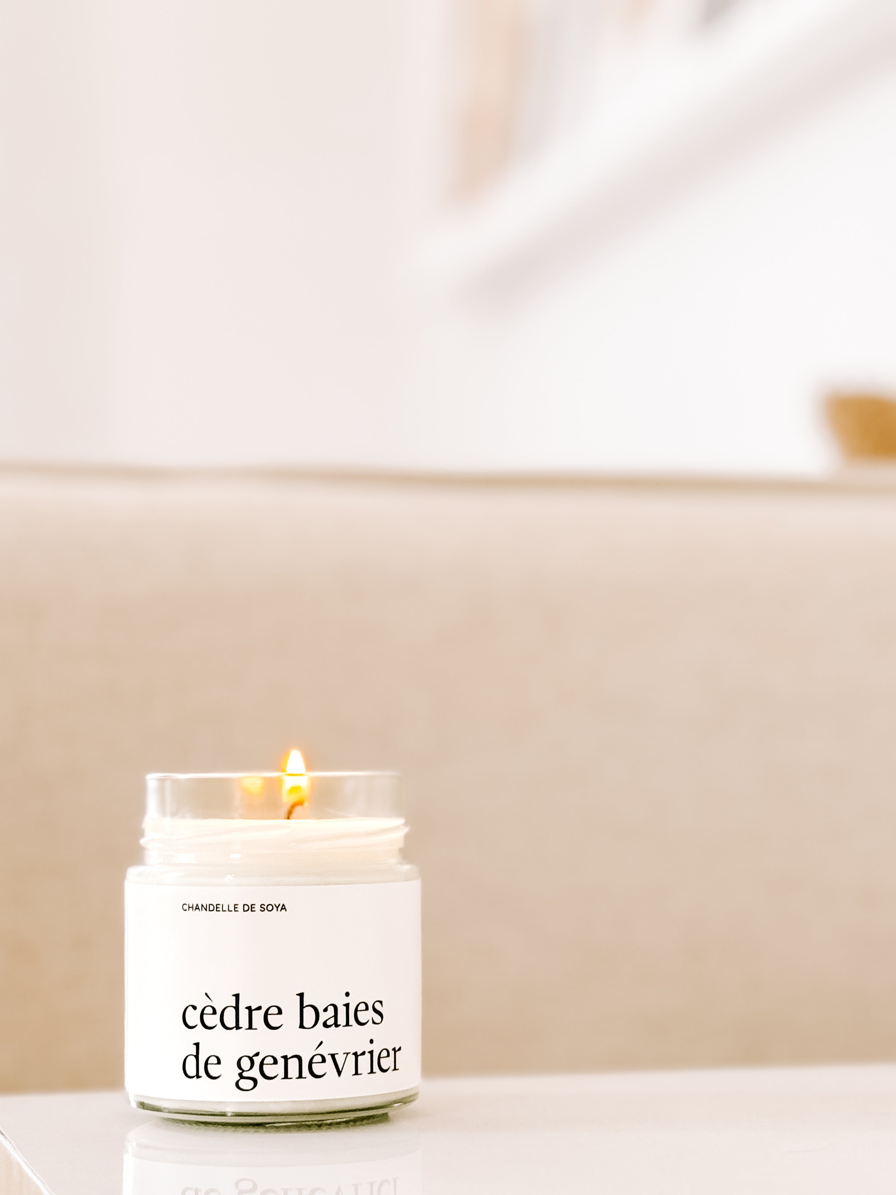 Chandelle de soya - Cèdre baies de genévrier