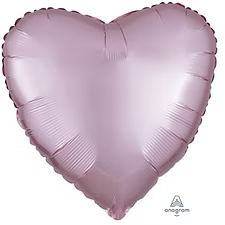BALLON MYLAR COEUR ROSE