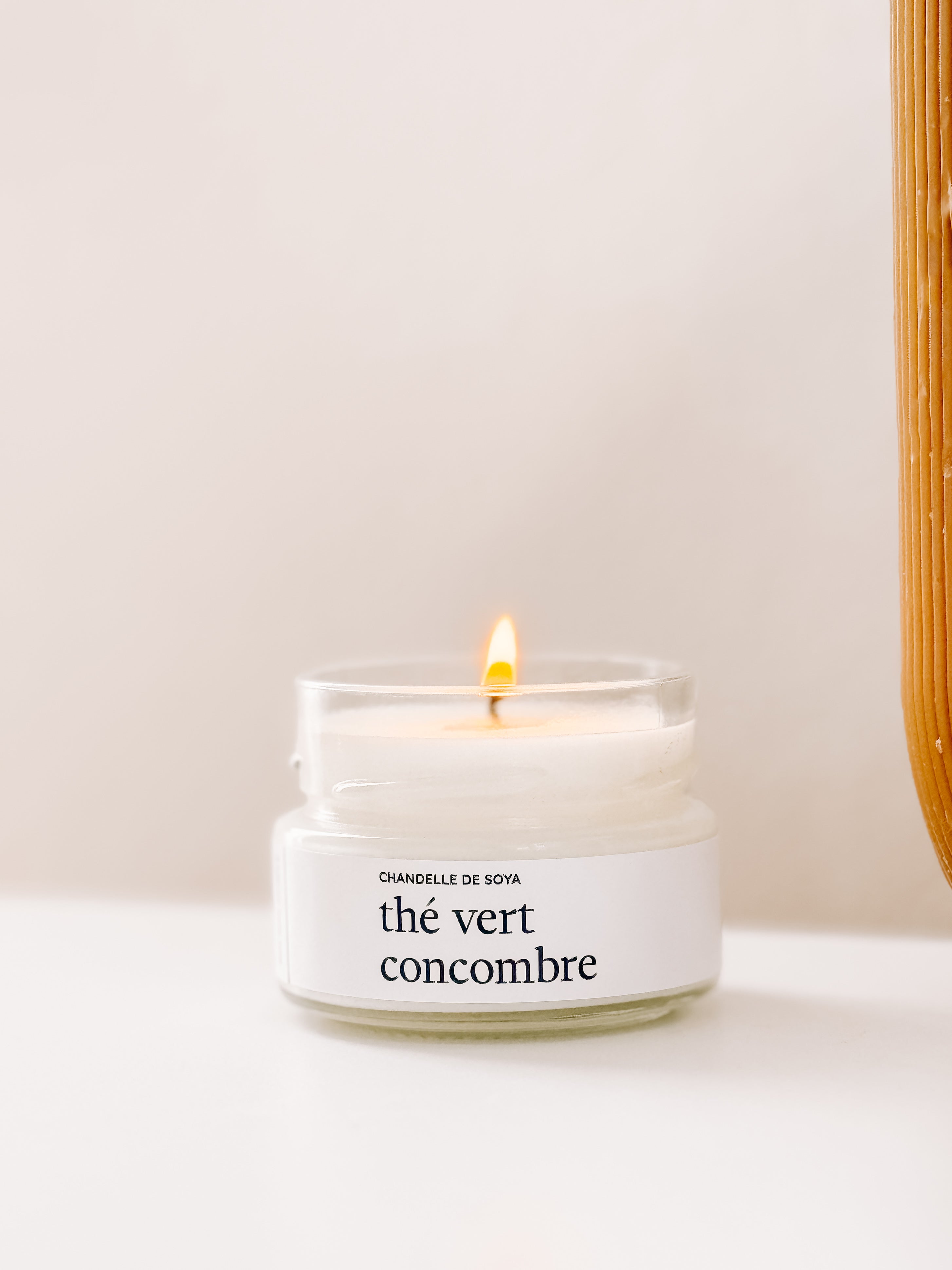 Chandelle de soya - Thé vert concombre